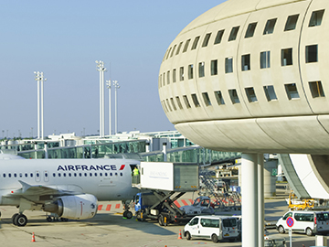 L'aéroport de Roissy CDG